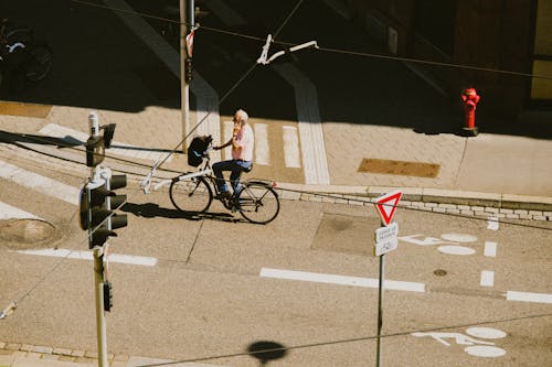 Gratis stockfoto met buiten, fiets, fietser