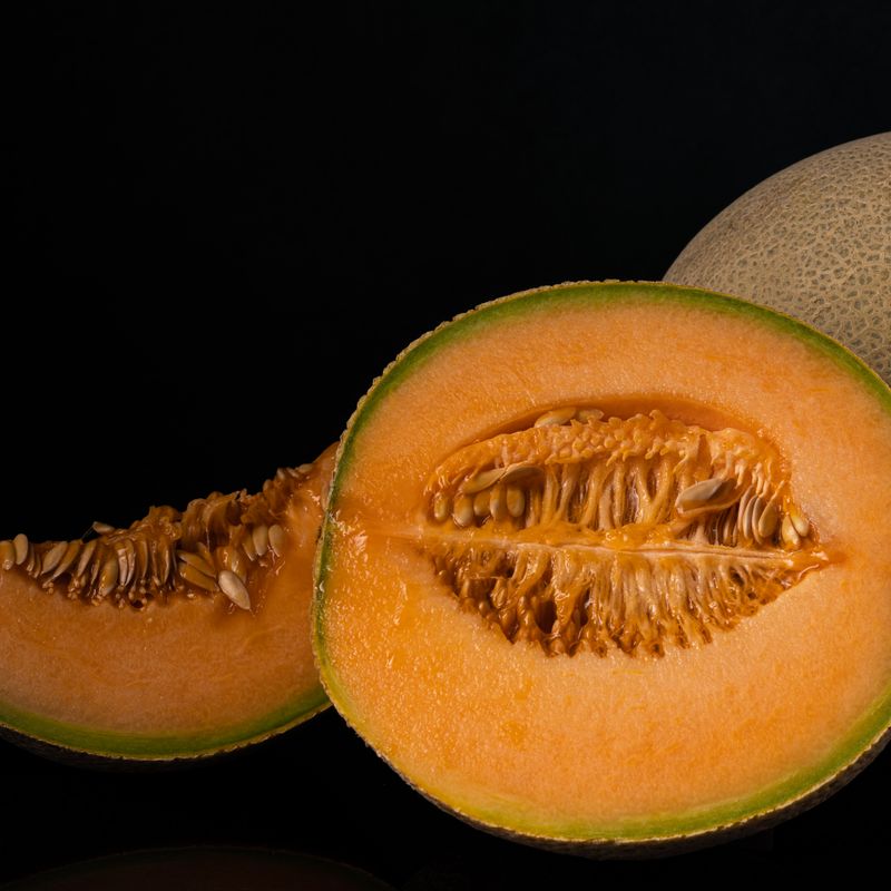 Israeli Melon Salad with Feta and Black Seeds