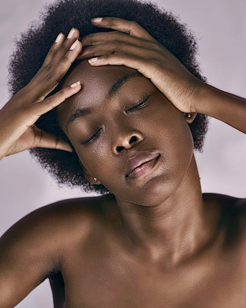 Kostnadsfri bild av afrikansk amerikan kvinna, afro hår, Framställ