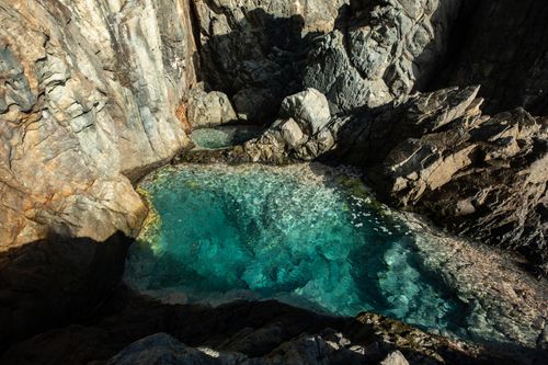 Free stock photo of blue water, clear water, natural beauty Stock Photo