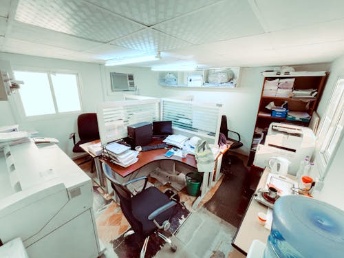 Gratis stockfoto met binnenshuis, bureau, high angle shot