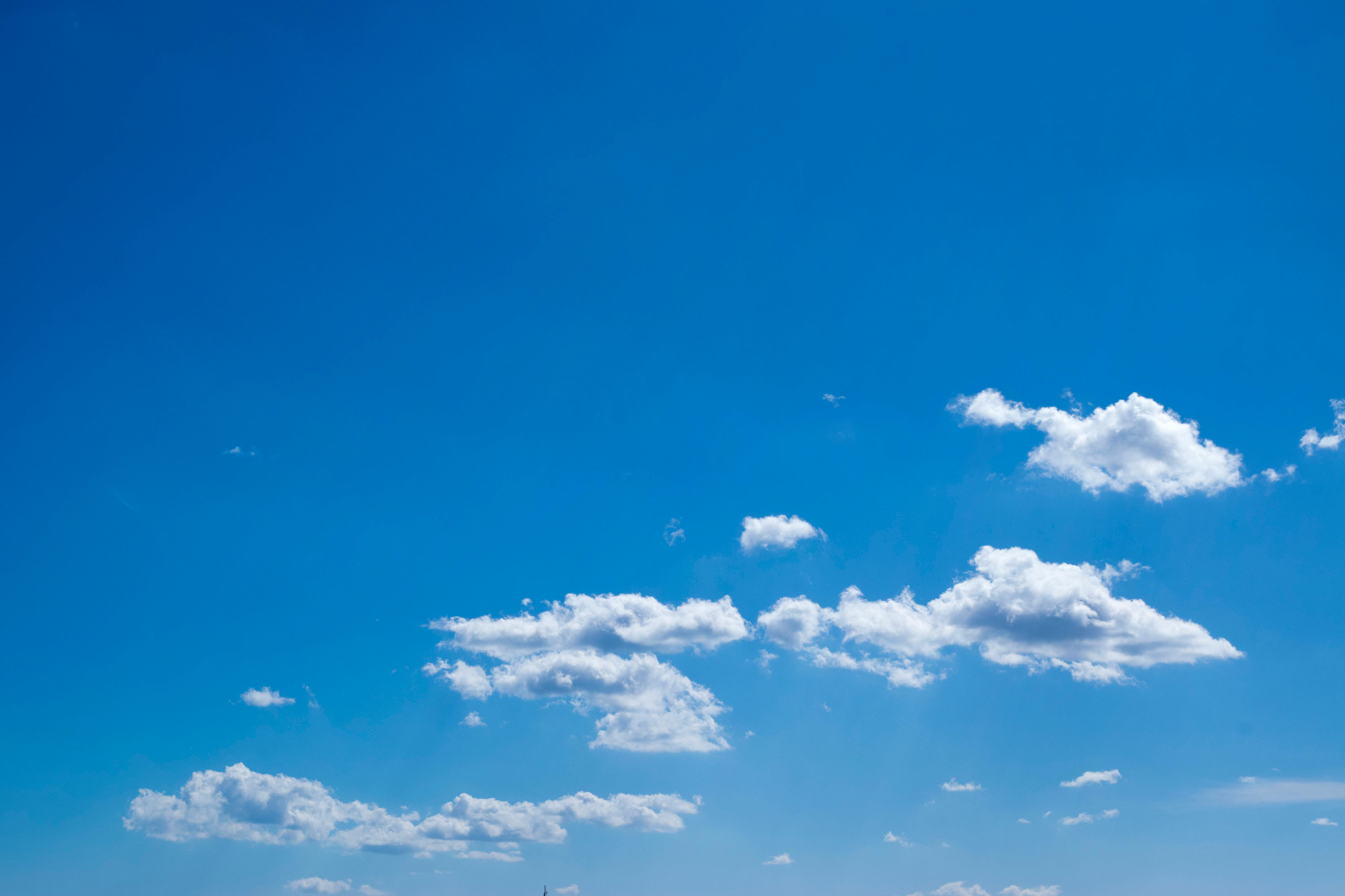 Free stock photo of background, blue, cloud