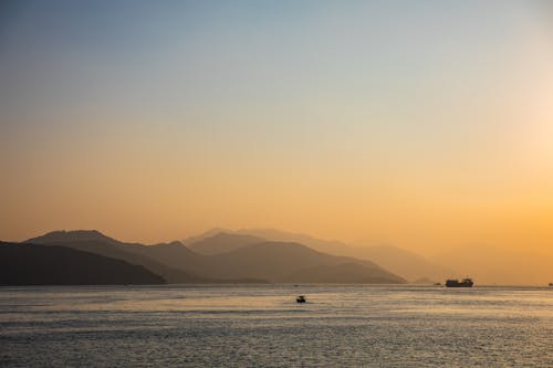 Δωρεάν στοκ φωτογραφιών με Ανατολή ηλίου, αυγή, βάρκες