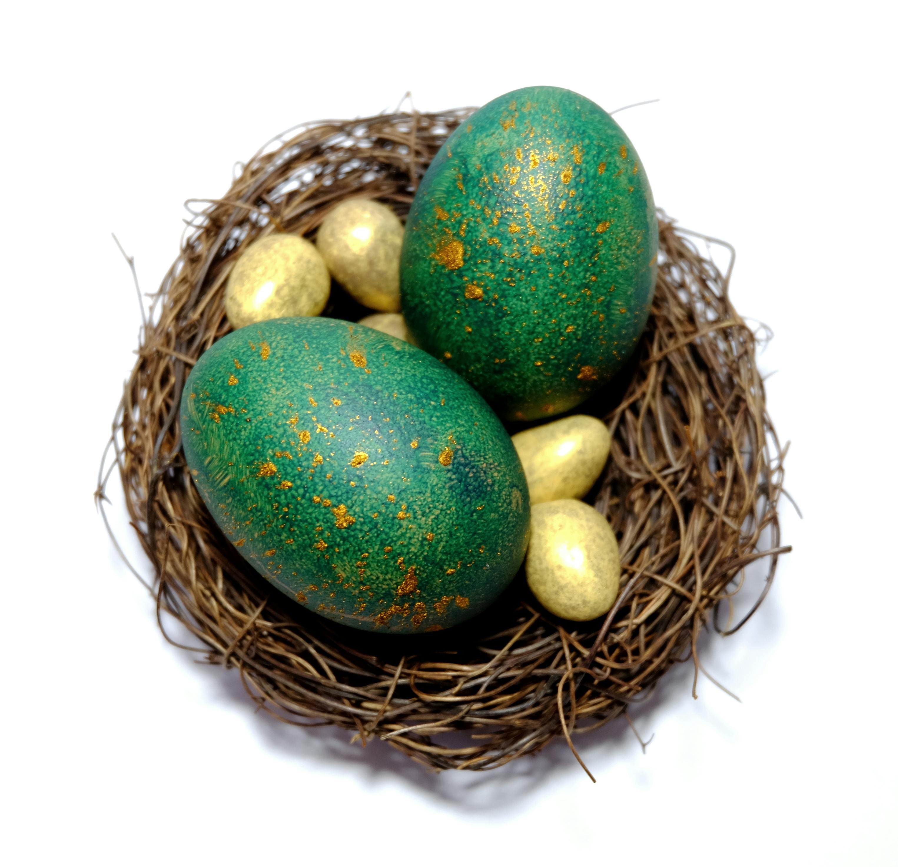 Free stock photo of easter, egg, gold