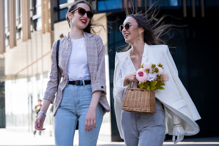 Gorgeous Women Walking Together