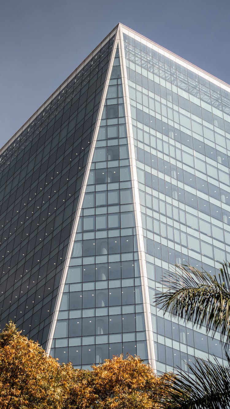 Close-up Of The Faria Lima B32 Office Tower