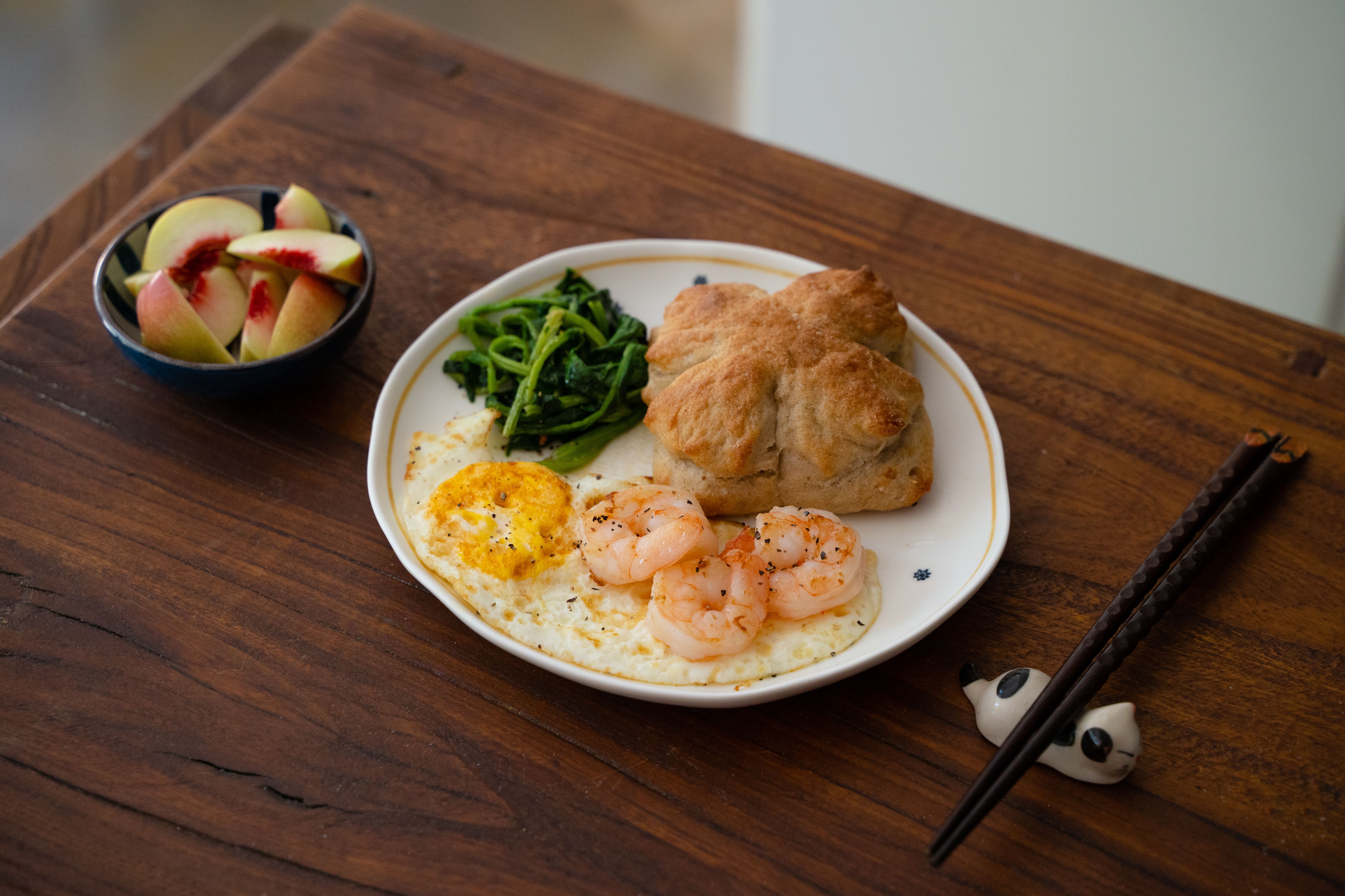 Maple Biscuits & Gravy with Maple Butter