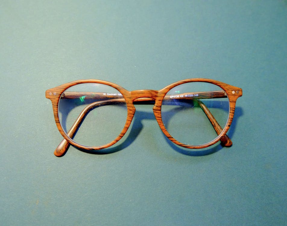 Free Brown-framed Eyeglasses Stock Photo