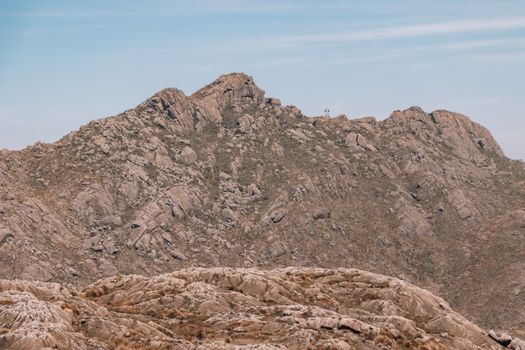 Rocky Pinnacle of Mountain