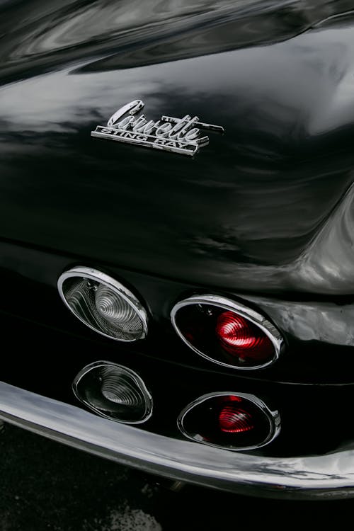 Close Up Photo of a Black Car