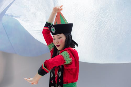 亞洲女人, 傳統, 帽子 的 免费素材图片