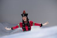 Woman in Traditional Clothing