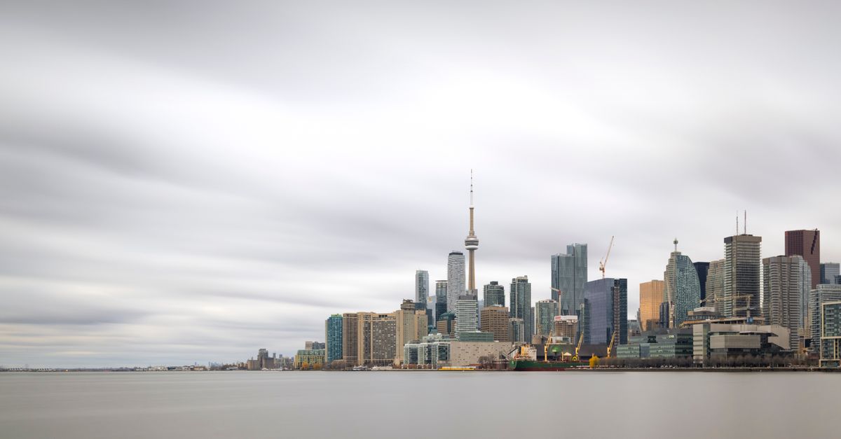 Downtown Toronto condo towers along the waterfront illustrating first quarter Toronto condo market numbers and buyer trends