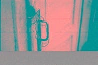 Monochrome Shot of a Door Handle