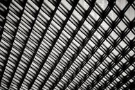 Black and White Metal Frame