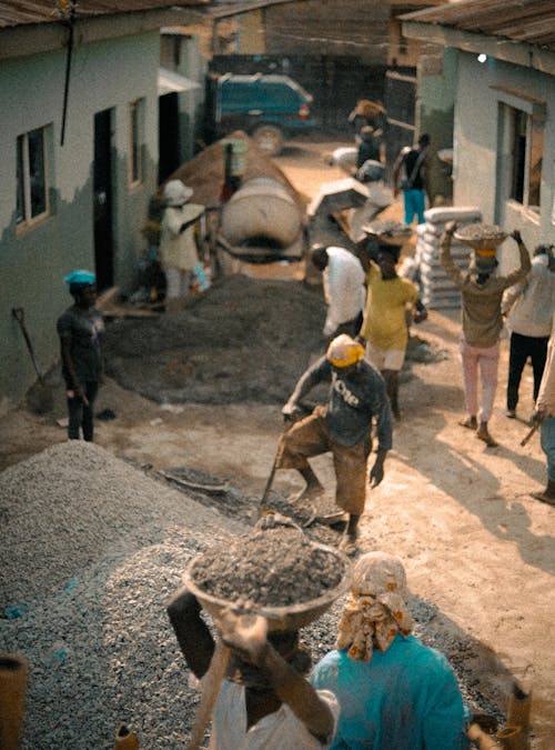 Základová fotografie zdarma na téma africké lidi, práce, skupina