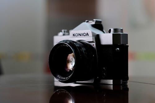 Foto stok gratis kamera, konica, kuno