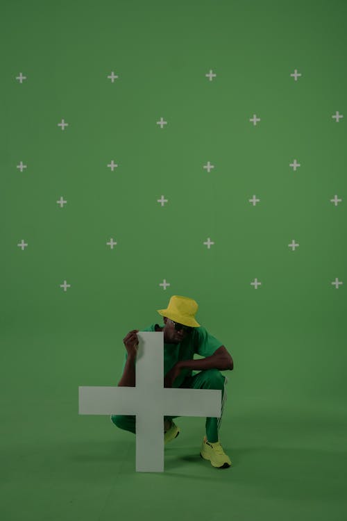 Gratis stockfoto met Afro-Amerikaanse man, chroma key, emmer hoed
