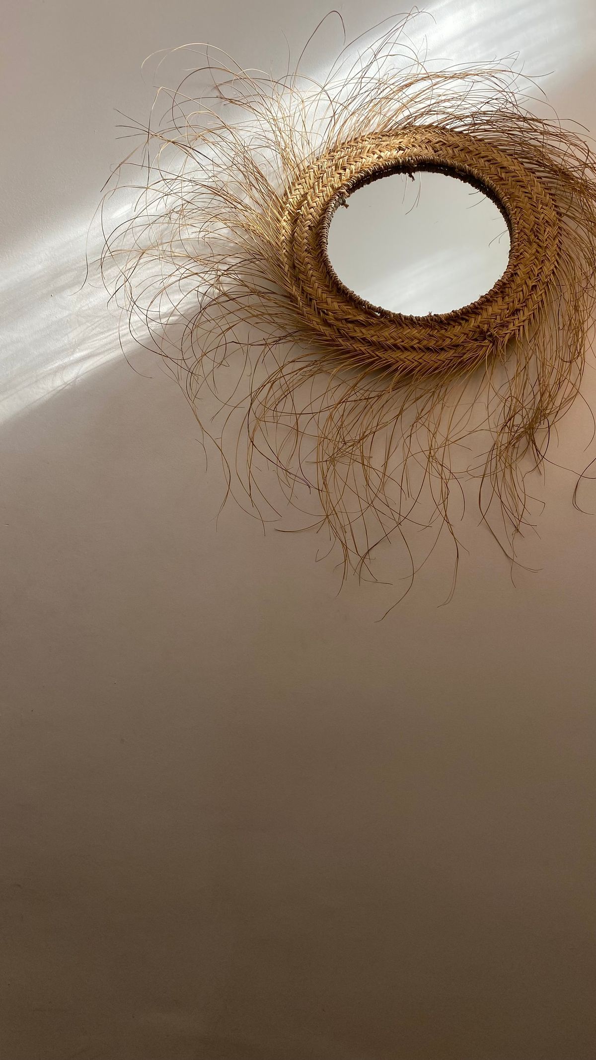 Marlow Raffia Wall Mirror
