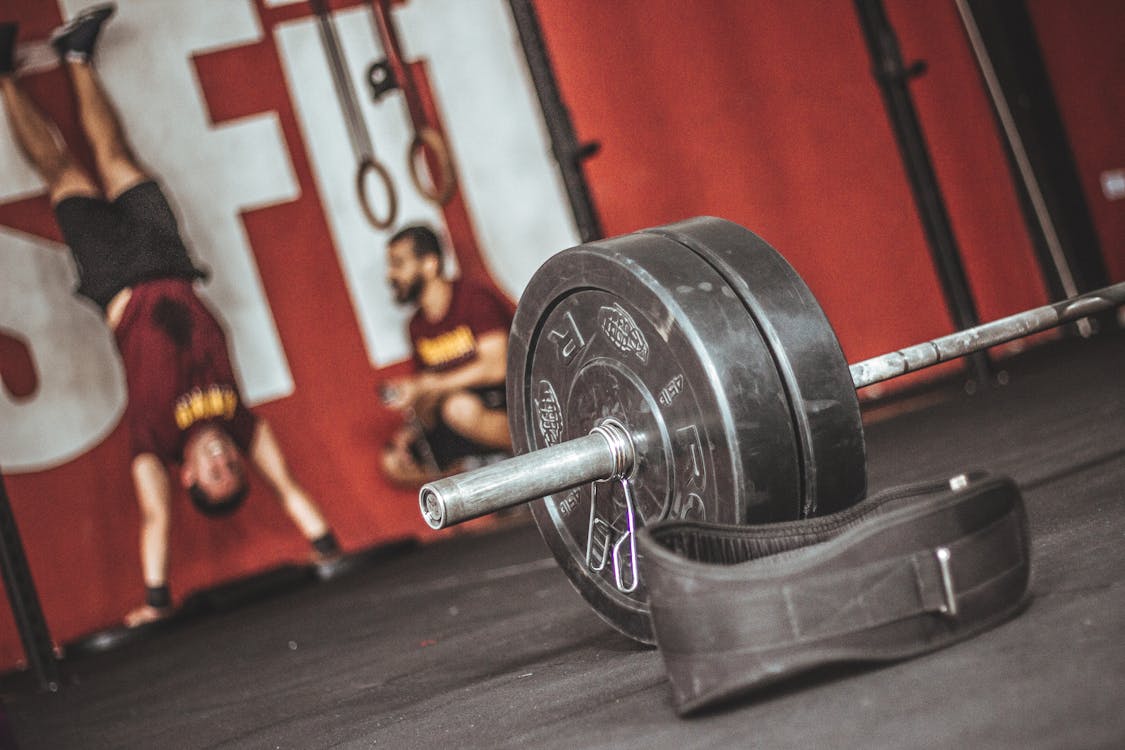 Free Focus Photography of Barbell Stock Photo