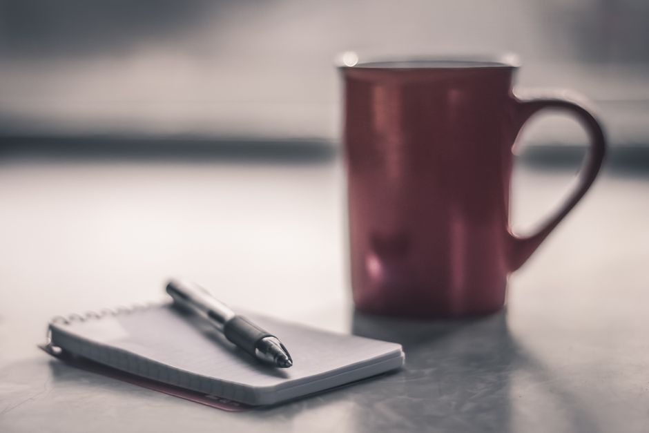 morning routine notebook candid lifestyle lifestyle photo 1