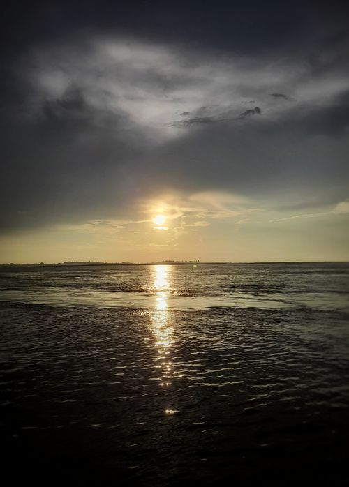 Free stock photo of beach sunset, beautiful background, beautiful sunset Stock Photo