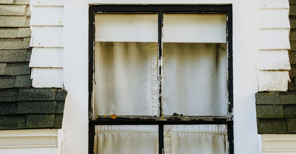 Disgusting Window Ugly Wooden Framed Glass Window · Free Stock Photo