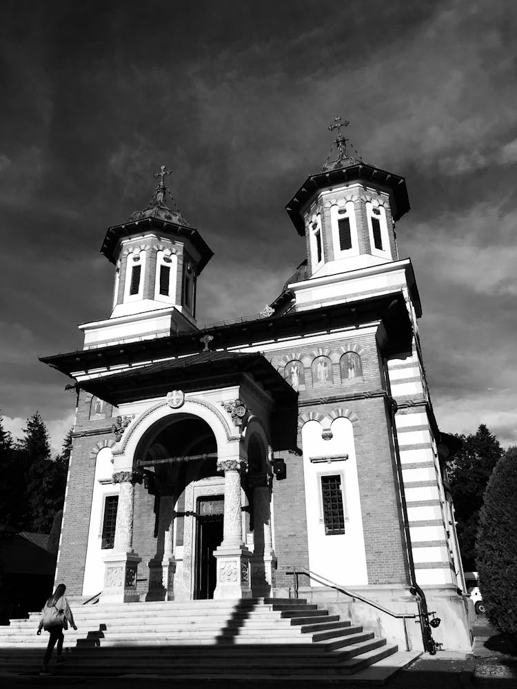 Sinaia Monastery In Romania