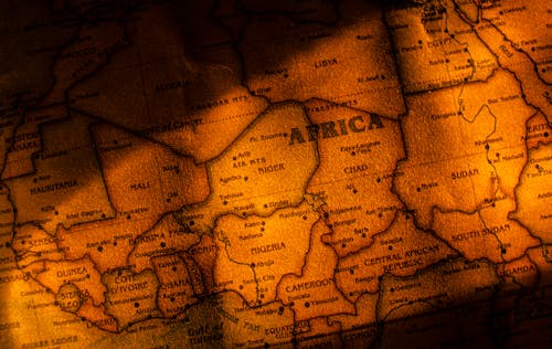 Бесплатное стоковое фото с Африка, география, карта
