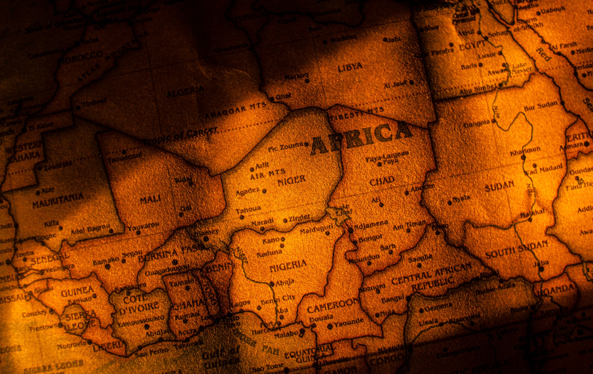 Brown Map in Close-up Photography · Free Stock Photo