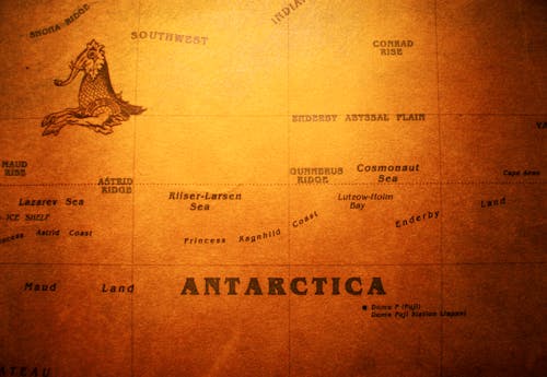 Kostenloses Stock Foto zu antarktika, erdkunde, karte