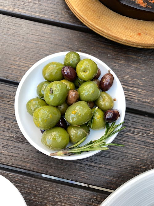 Olives on the Palte