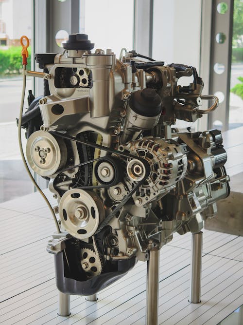 Free stock photo of car engine, cut in half, engine Stock Photo