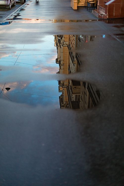 Free stock photo of city, peter, reflection Stock Photo