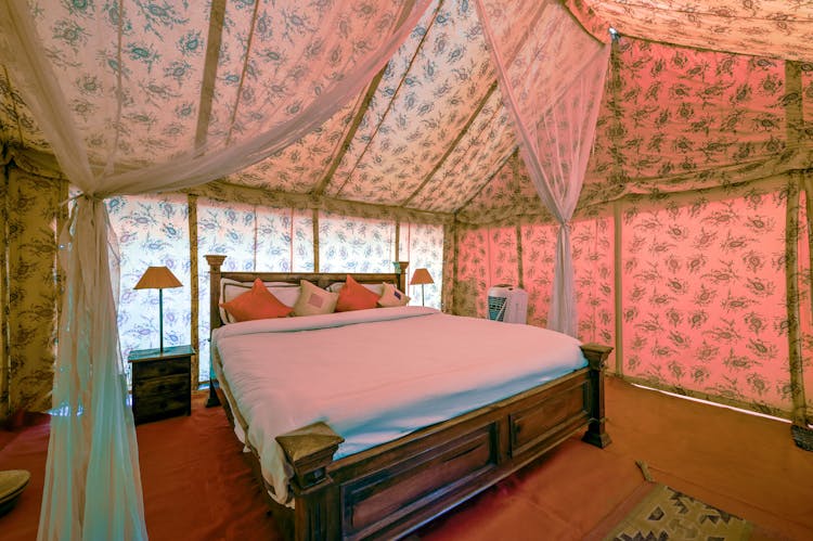 A Bed In A Tent