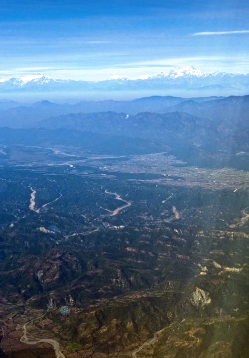 Free stock photo of air travel, himalayas, nepal Stock Photo