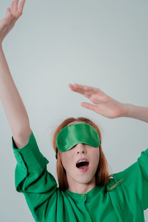 Close Up Photo of Woman Yawning