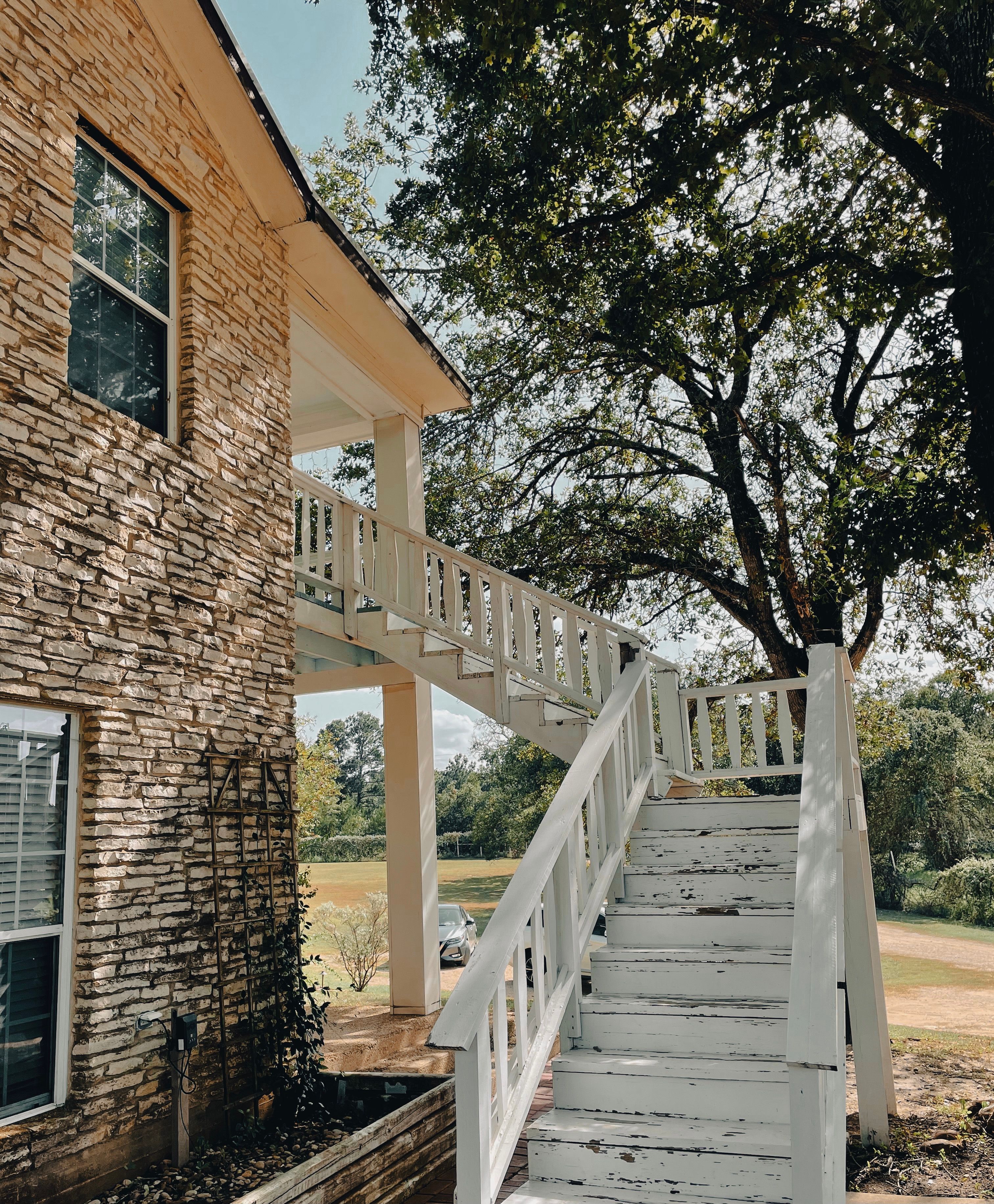 A Staircase Outside the House · Free Stock Photo