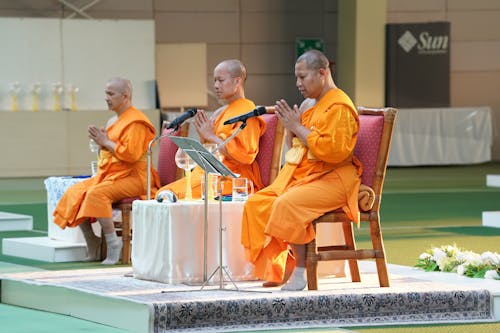 Monks Praying Together
