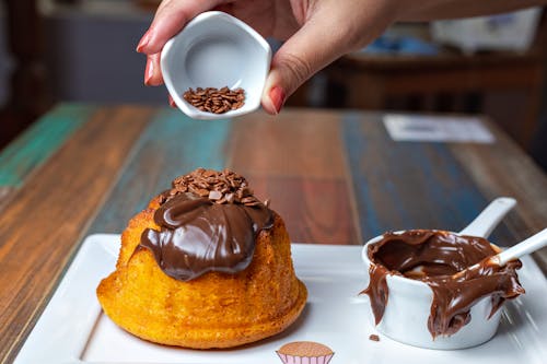 Foto profissional grátis de agradável, alimento, bolo de lava