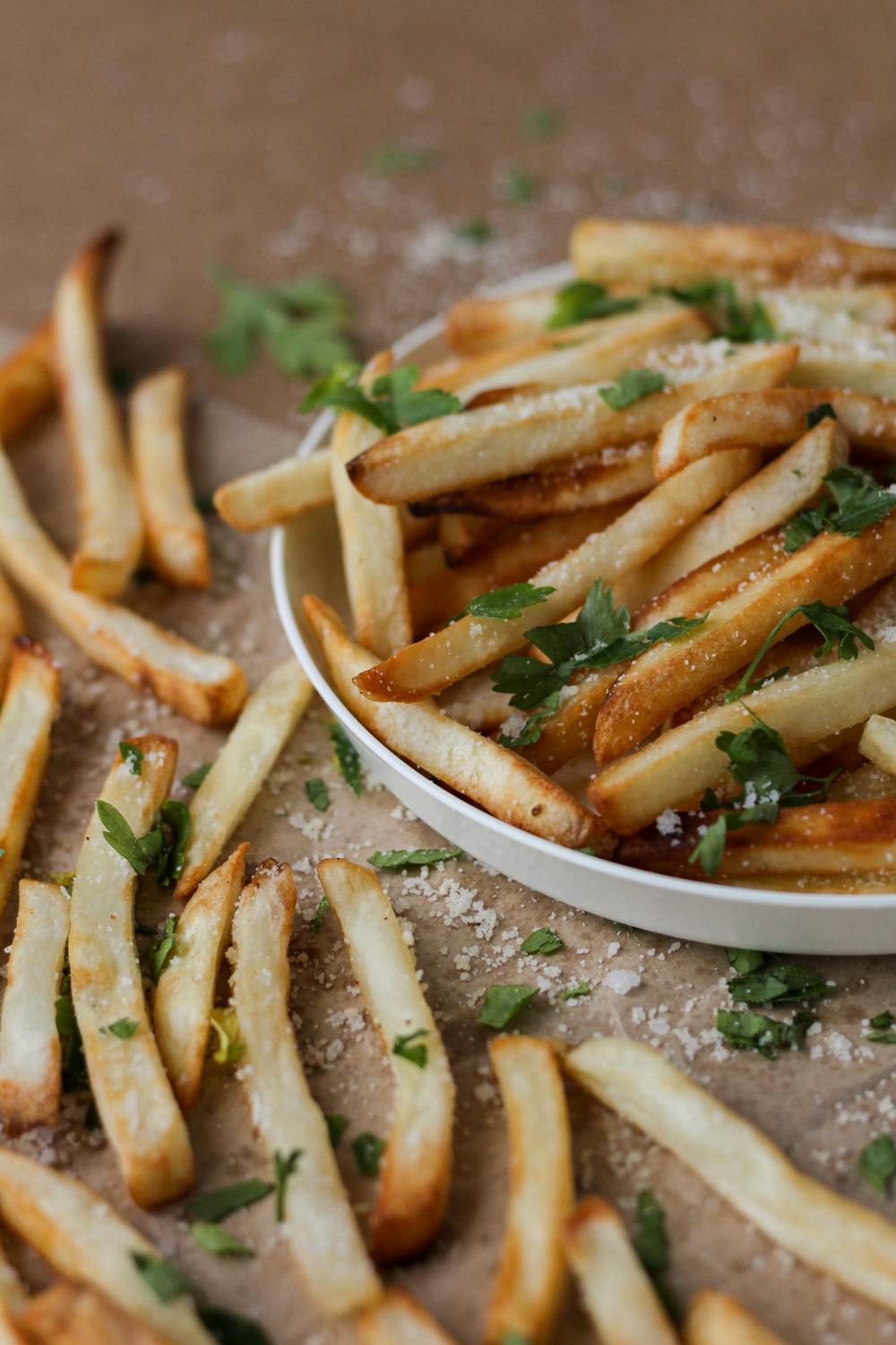 Crispy Baked Parmesan Zucchini Fries