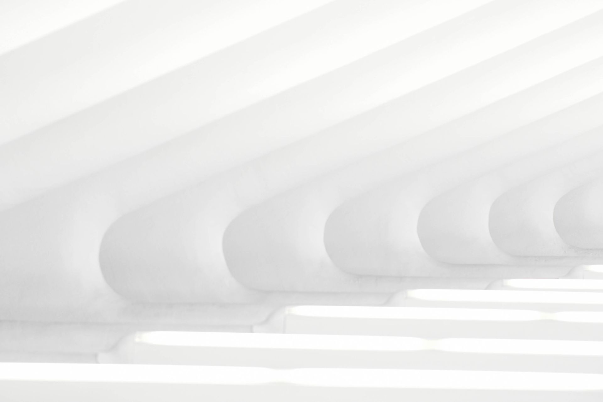 Modern Art Painting In White