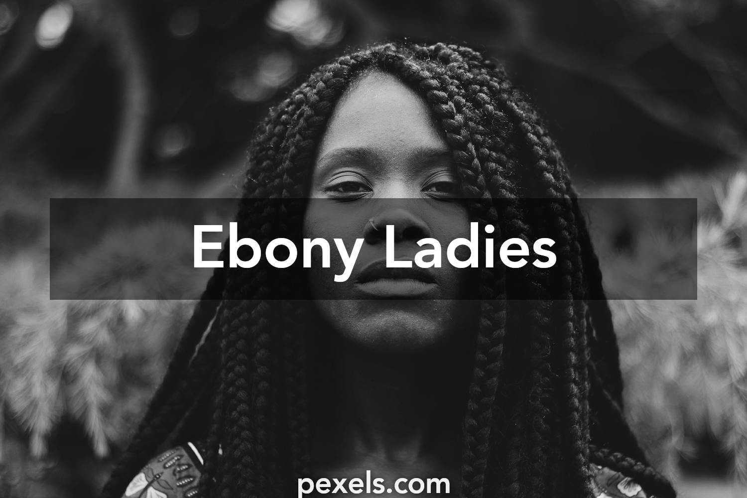 Ladies ebony Beautiful Black