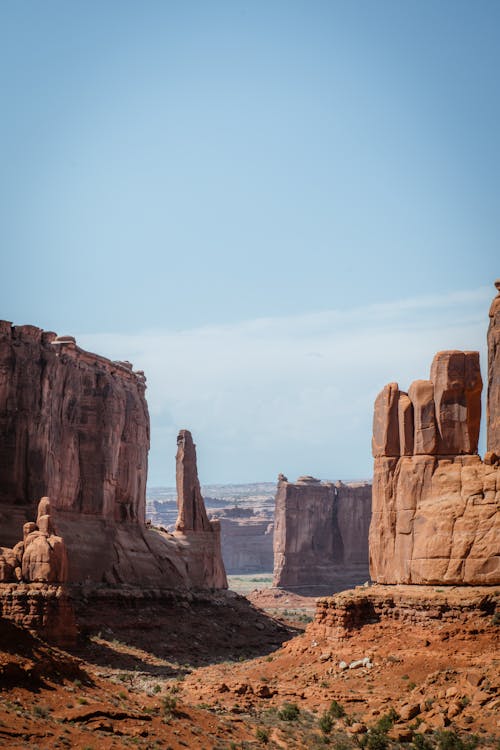 Rock Formations in Monument Valley