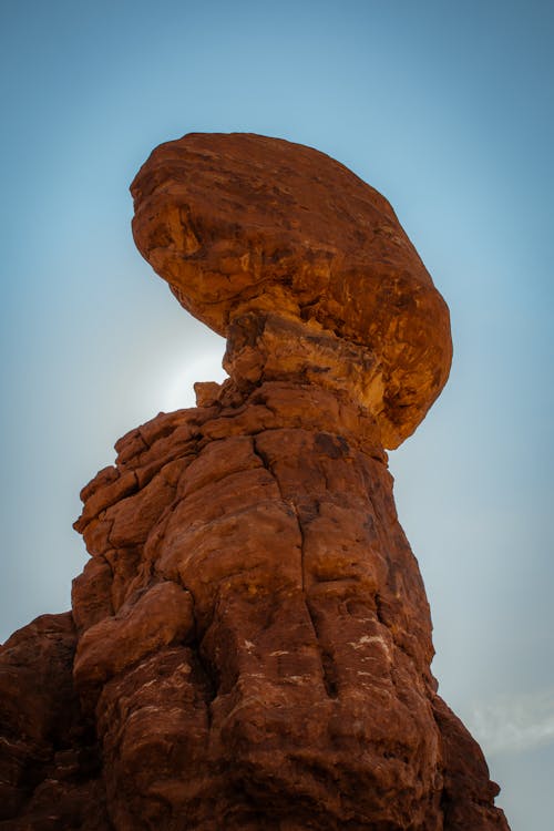 Balanced Rock at the  Arches National Park