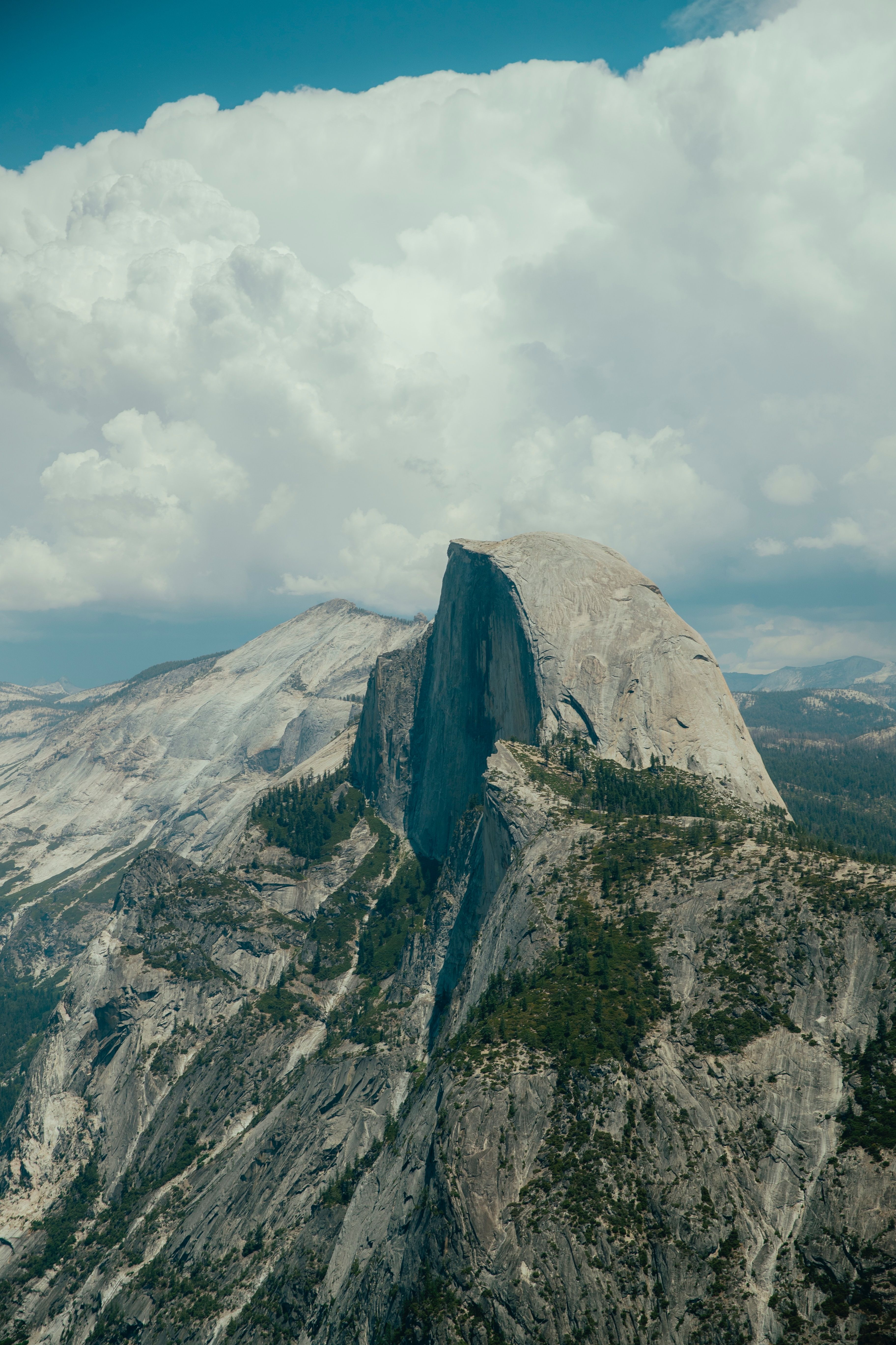 Brown Rocky Mountain Under the Blue Sky · Free Stock Photo