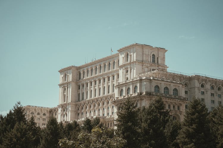 Palace Of Parliament In Romania