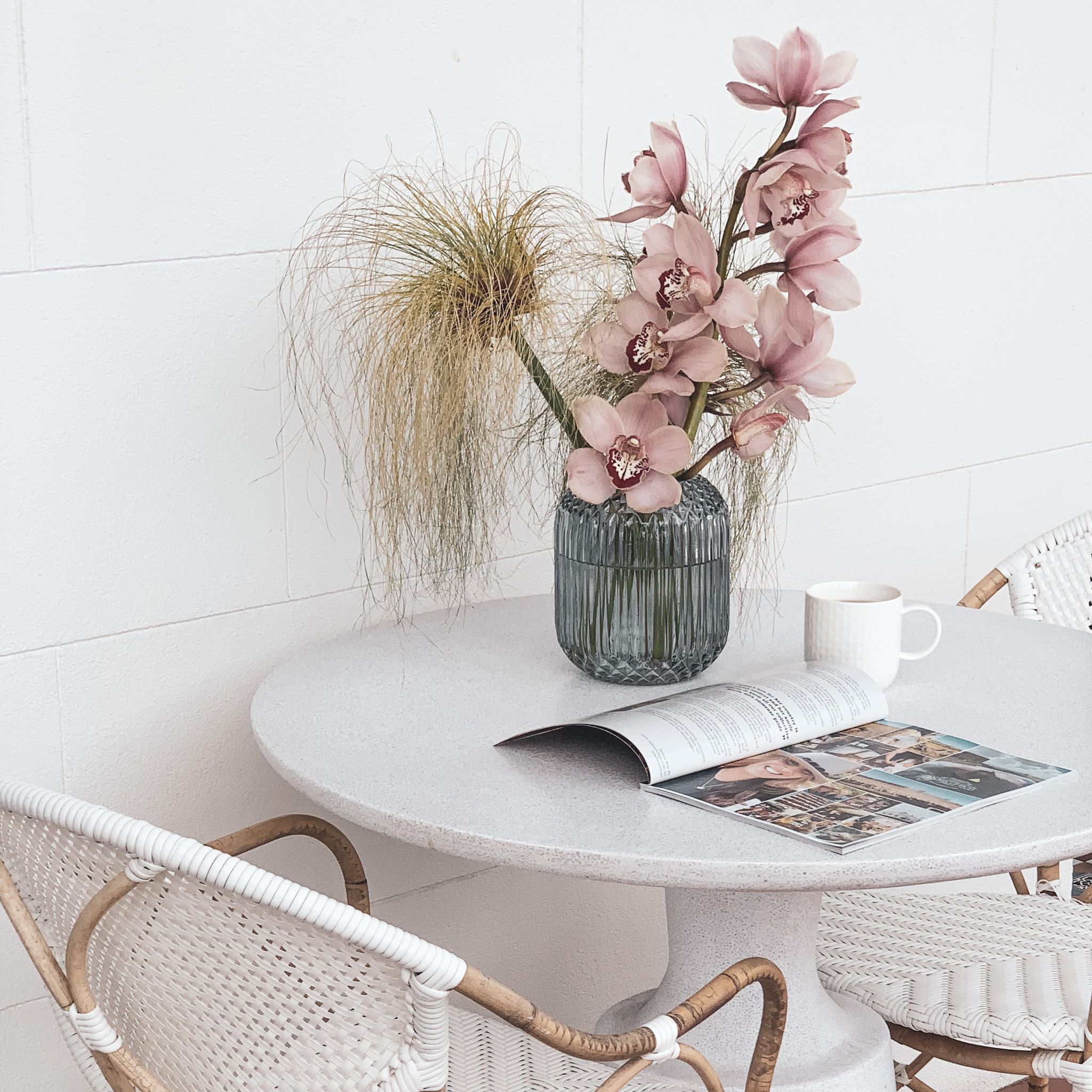 Pink Flowers in the Vase