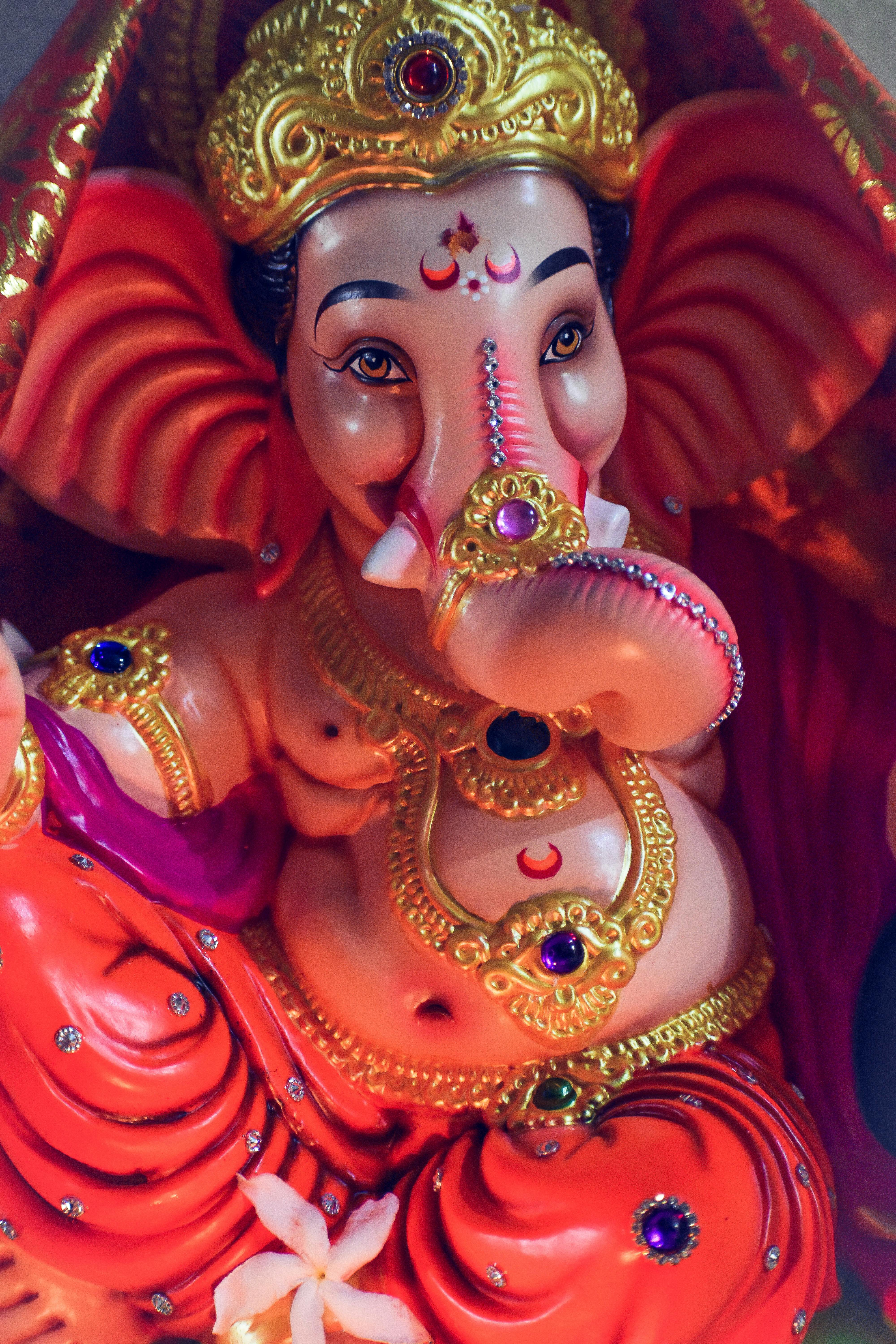 Lord Ganesh Blur Bokeh Background HD Ganesh Chaturthi Wallpapers  HD  Wallpapers  ID 111173