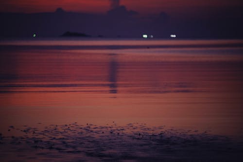 A Body of Water during Sunset